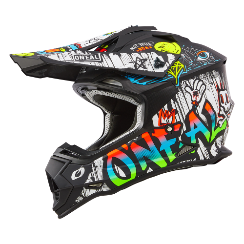 2SRS Helmet RANCID V.24 black/white XXL (63/64 cm)